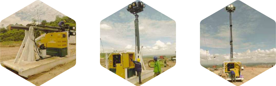 Mega Lighting Tower Variations